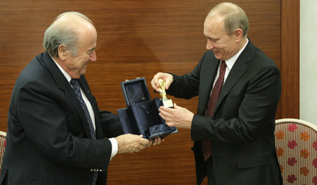 Sepp_Blatter_gives_Vladimir_Putin_replica_World_Cup_January_23_2011