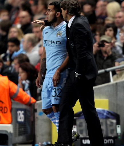 carlos tevez_and_roberto_mancini_27-10-11