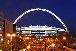 Wembley Stadium_illuminated