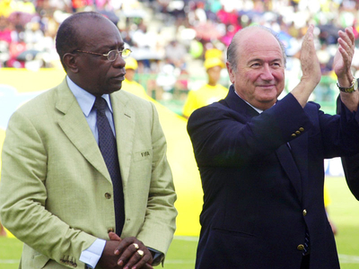 Sepp Blatter_with_Jack_Warner_acknowledging_the_crowd