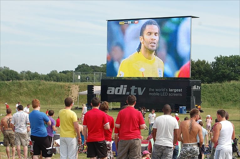 Fans watching_matches_on_TV_16_July