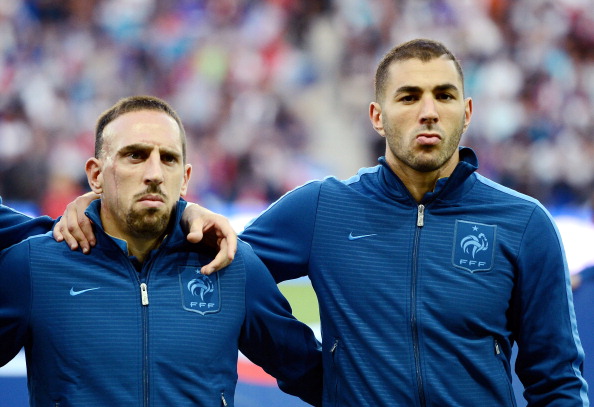 French forward_Franck_Ribery_L_and_forward_Karim_benzema_16-08-12