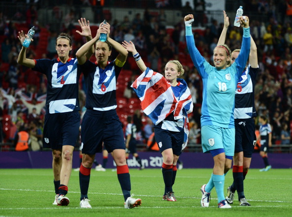 Team GB_celebrate_after_beating_Brazil_in_London_2012_womens_football