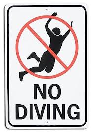 diving