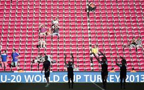 Empty Turkish stadia