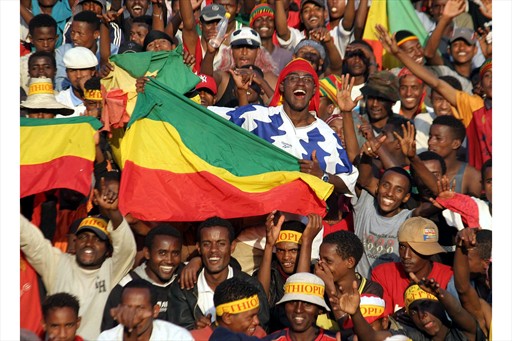 ethiopian football fans