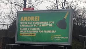 Paddy Power Arshavin ad