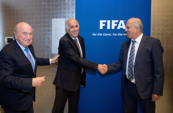 Blatter Rajoub and Luzon