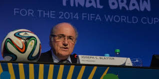Blatter Brazil Draw press conference