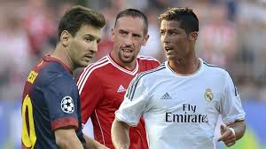 messi ribery ronaldo