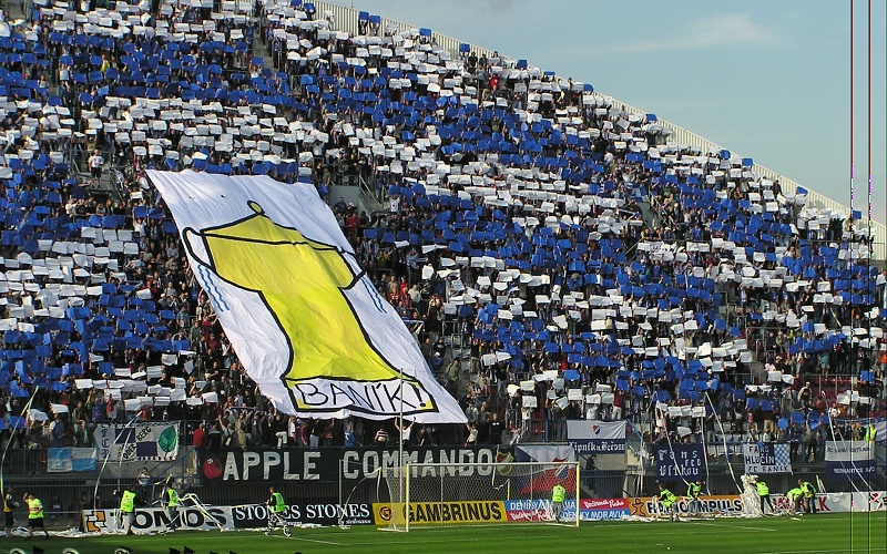 Banik Ostrava fans