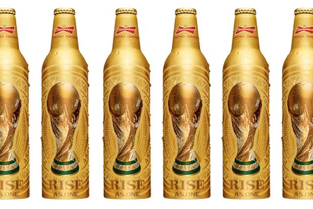 Budweiser world cup bottles