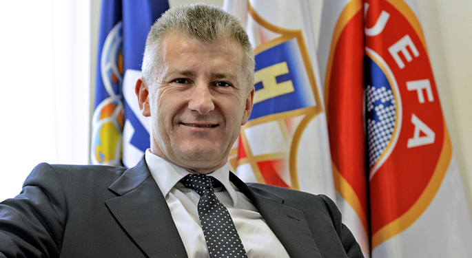 Davor Suker President of the Croatian Football Federation