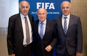 Rajoub Blatter and Luzon