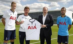 Spurs and AIA shirt deal