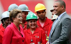 Dilma and Ronaldo