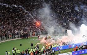 Italian cup final violence