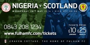 Nigeria vs Scotland