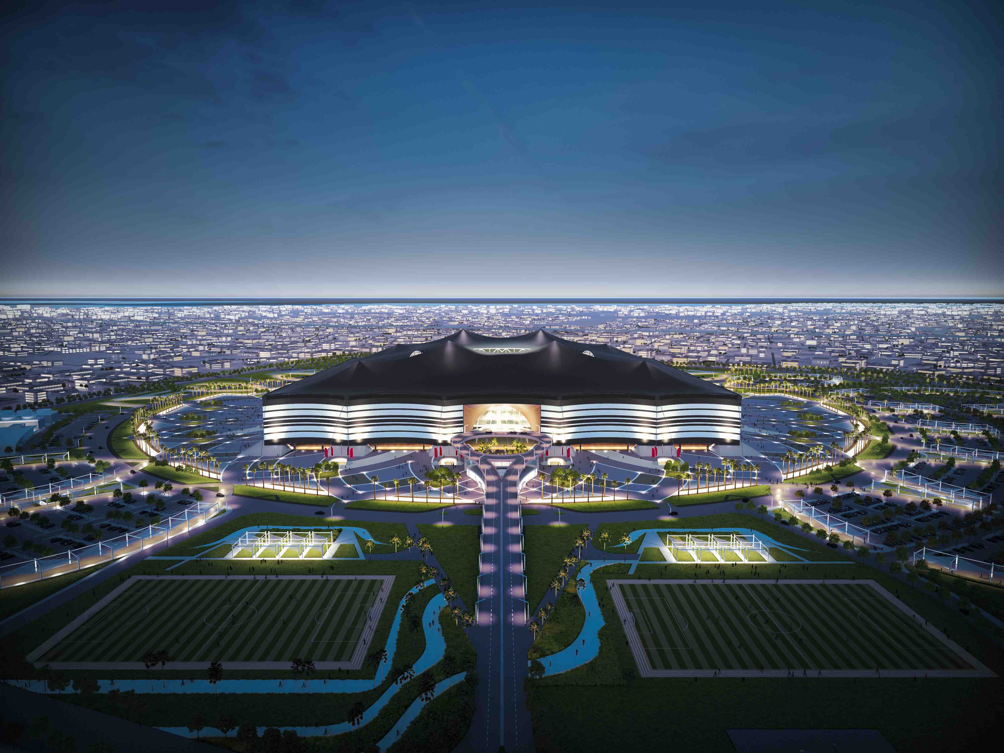 World stadiums. Стадион Аль байт Катар. Стадион al Bayt Stadium. Стадион Qatar 2022. Стадион Эль байт в Катаре.