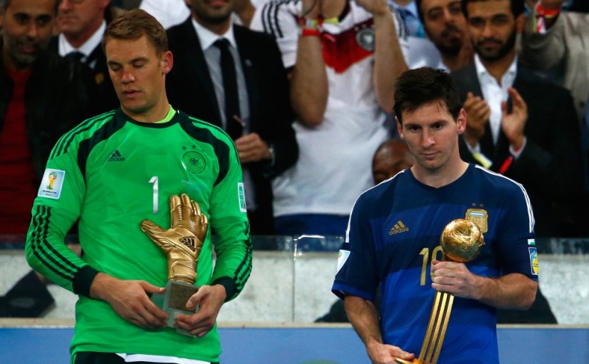 Neuer and messi