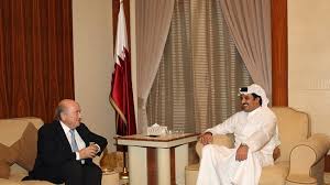 Sepp Blatter and Qatar Emir