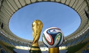world cup and ball image