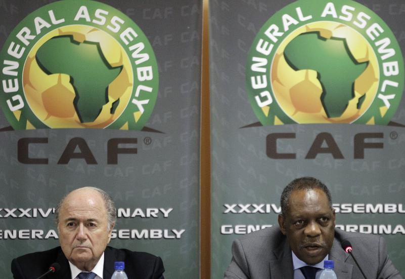 Blatter and Hayatou