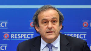 Platini and Respect banner