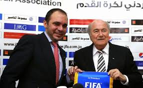 Prince Ali and Sepp Blatter