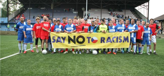 FC Decin racism poster