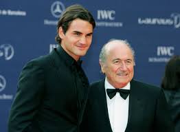 Blatter and Federer