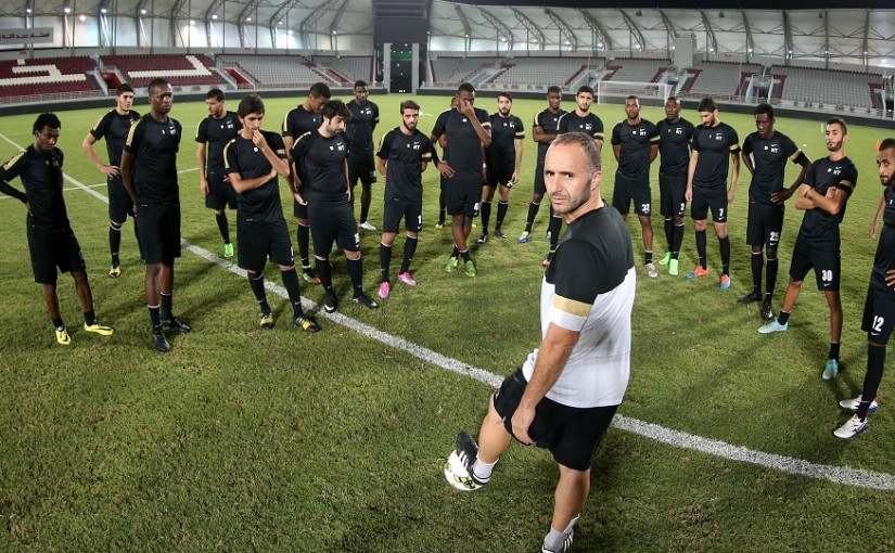 Belmadi and squad