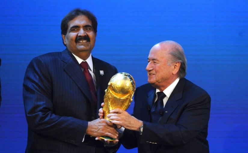 Sepp Blatter and Qatar Emir