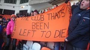 Blackpool fans