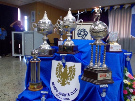 Dempo Sports Club trophies