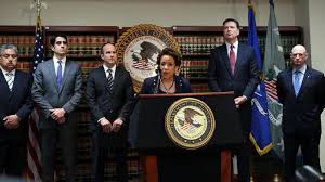 Loretta Lynch leads US dept of just press conference