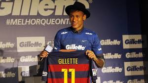 Neymar and Gillette