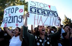 Stop hazing