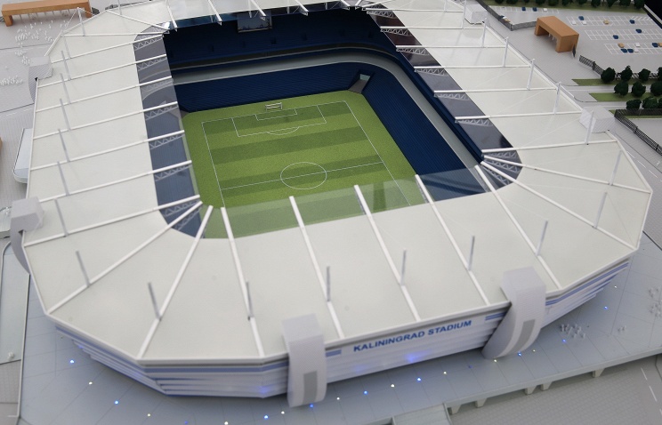Kaliningrad stadium model