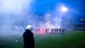 Panathinaikos vs Olympiakos violence