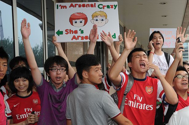 Arsenal in China