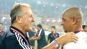 Zico and Roberto Carlos