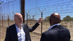 Infantino and Sexwale