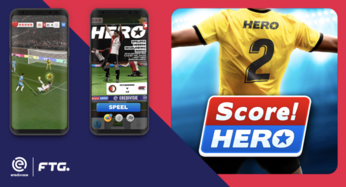 Eredivisie pushes Dutch brand with Score!Hero 2 mobile game hook-up ...