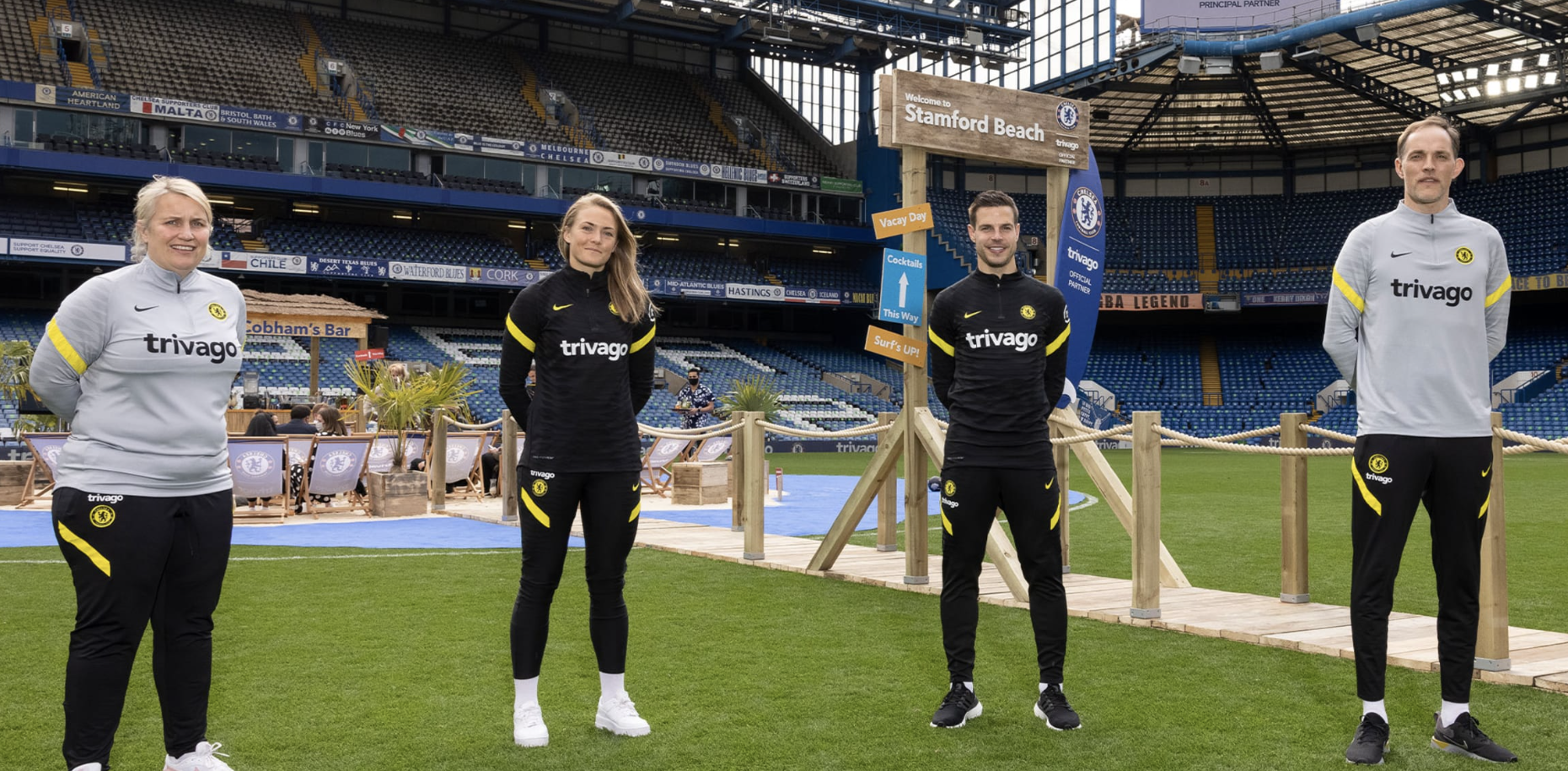 trivago chelsea training kit