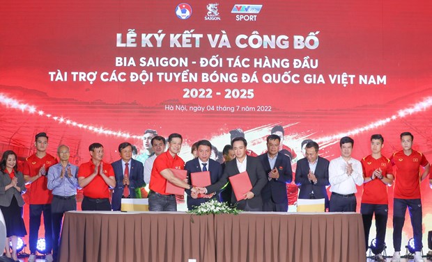 Vietnam FA se basa en el éxito con el patrocinio de la cerveza SABECO durante 3 años