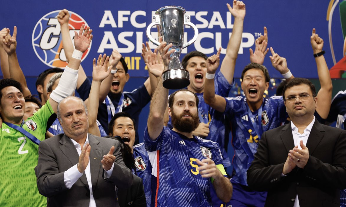 Salman hails Asian match resumption as Japan stun Iran to claim futsal title