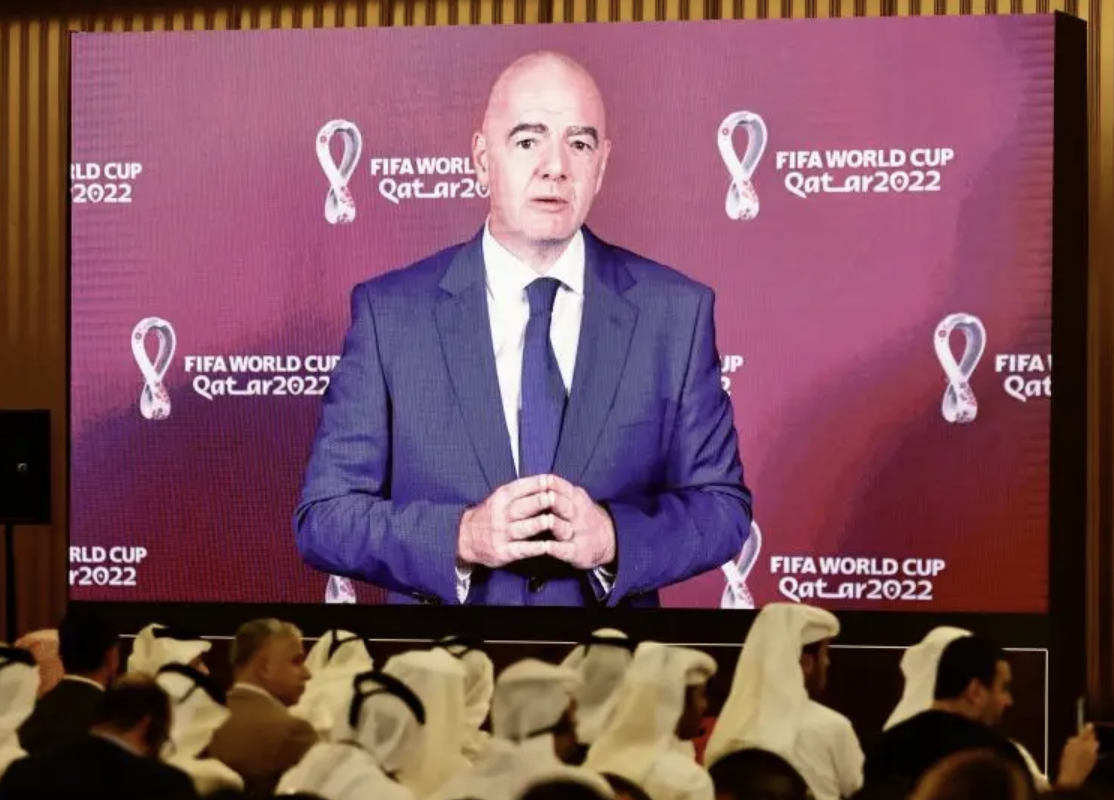 يقول إنفانتينو إن قطر مستعدة للترحيب بالعالم بأسره في كأس العالم “الأفضل على الإطلاق”