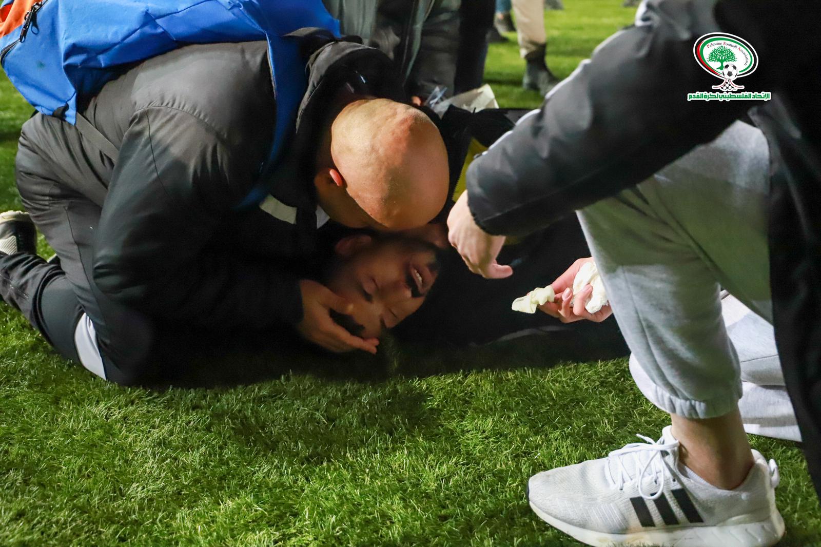 Israeli forces stormed the Palestinian Faisal Al Husseini Stadium in an unprovoked tear gas attack on players and fans