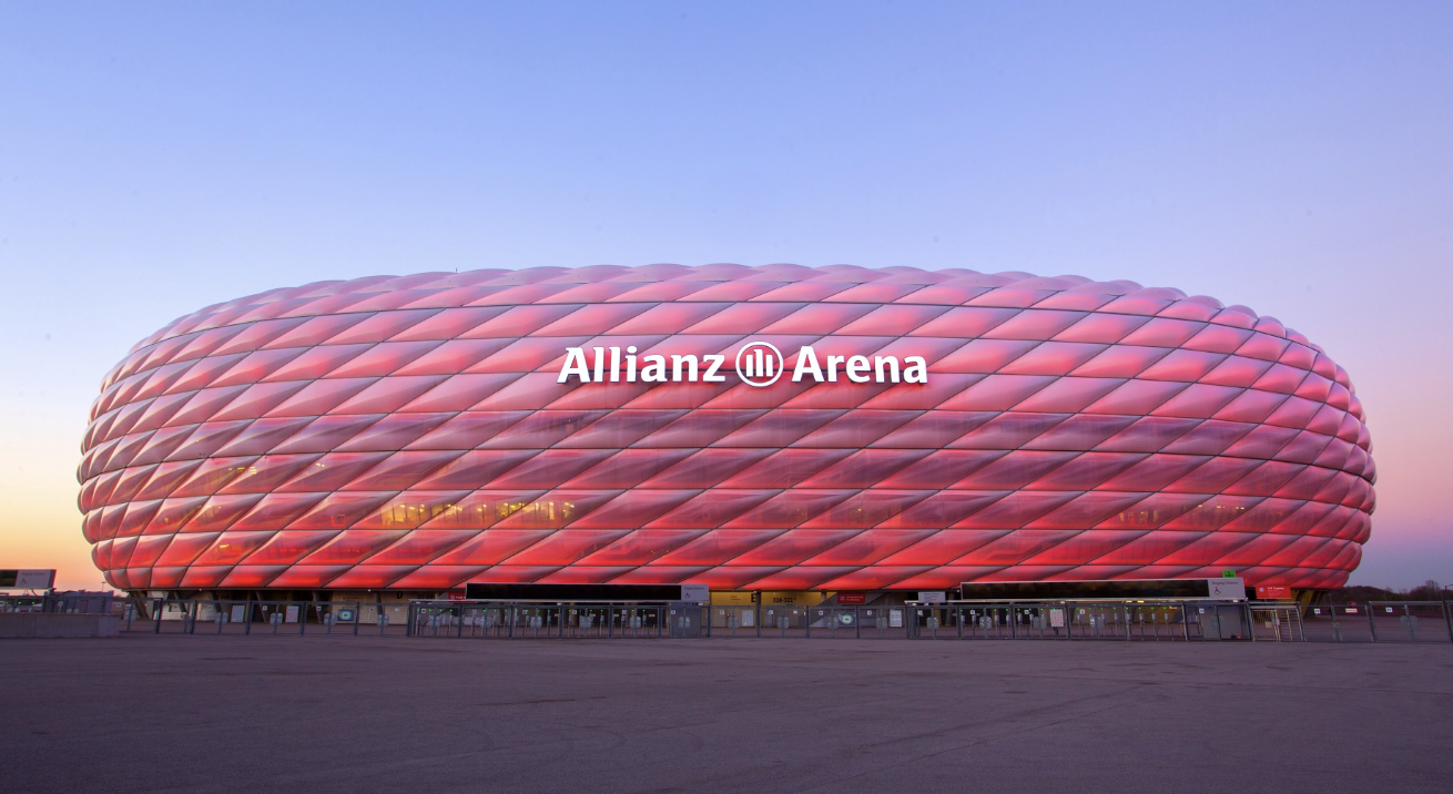 The Allianz Arena in your hand with the new app